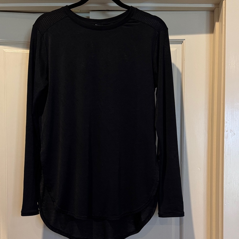 Mono B Black Long Sleeve Top
